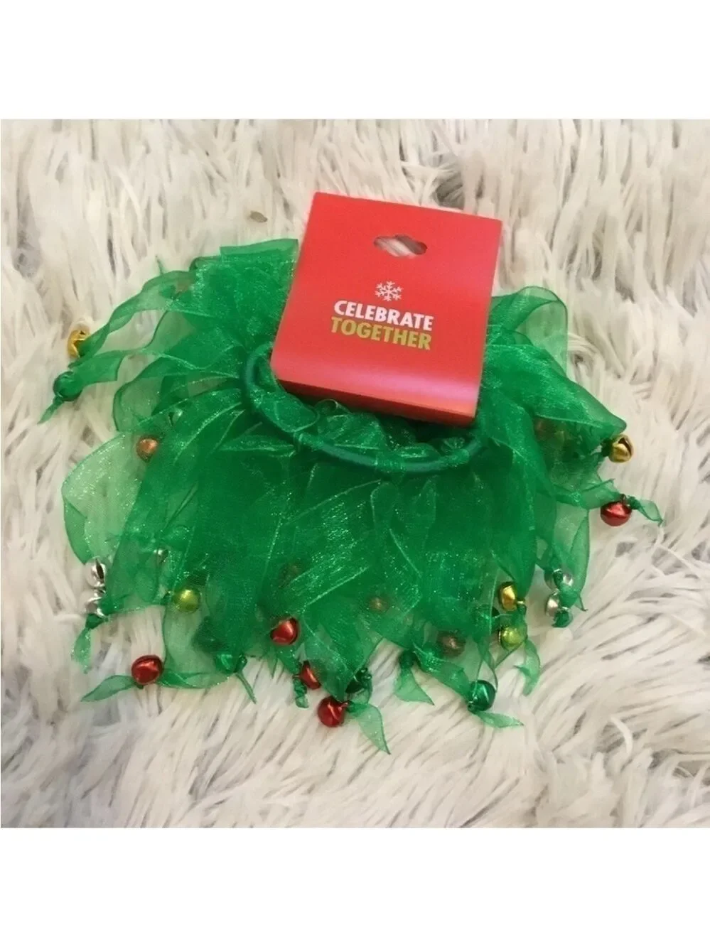 Celebrate Together Christmas Tree Headband + a set of 2 hair scrunches
